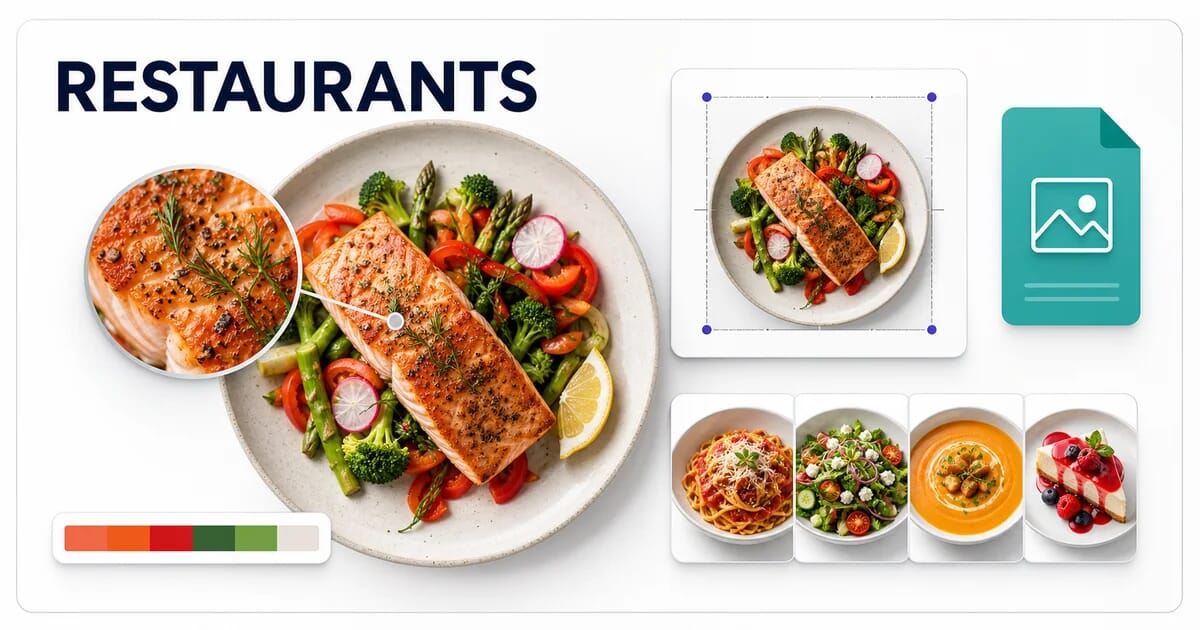 Restaurants & Food image optimization